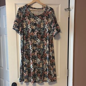 Loft Floral Dress - M